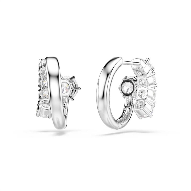 Swarovski Matrix Hoop Earrings image number 3